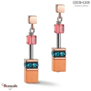Nuance: 1582, Boucles d'oreilles Géo cubes par Cœur de Lion