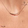 Collier La Garçonne Diamant Etats d'âme doré champagne 26700009