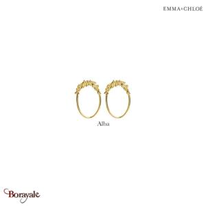Boucles d'oreilles Atelier D'Emma Et Chloé Alba doré ALBA-OR