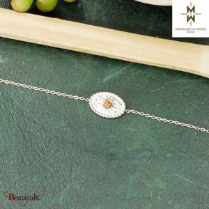 Bracelet en Acier Merveilles du monde