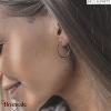 Boucles d'oreilles Paul Hewitt Anchor acier plaqué or rose PH-ER-ROH-R
