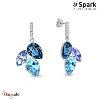 Boucles d'oreilles SPARK Silver Jewelry : Arcadia - Aquamarine