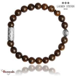 Bracelet Lauren Steven Prospérité Bronzite LSB08M101