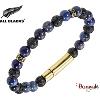 Bracelet All Blacks bijoux Homme rang de perles 682415