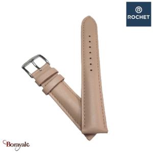 Bracelet Rochet France New York 12 mm de couleur : rose poudré 3011230XS
