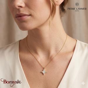 Collier ASTORIA Pierre Lannier BJ29A0211 acier poli de couleur or