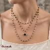 Collier Astoria Pierre Lannier BJ29A0231 acier poli de couleur or