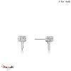 Under Lock & Key, Boucles d'oreilles Argent plaqué rhodium ANIA-HAIE E032-05H