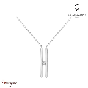 Collier, La Garçonne Diamant Femme, collection Etats d'âme