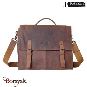 Cartable Serviette kaszer collection Nevada en cuir de vachette 20833-C6