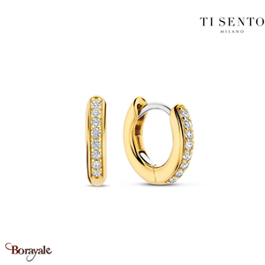 Boucles d'oreilles TI Sento Minimaliste femme 7811ZY