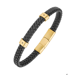 Bracelet cordon tressé All Blacks AB-682327