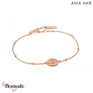 Bracelet Ania Haie Coins argent 925° plaqué or rose14 carats B009-02R