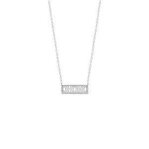 Collier argent 925° rhodié Collection : Les essentielles