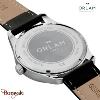 Montre Homme Orlam Cadence cadran noir bracelet cuir noir étanche 10 ATM ORSSLCA
