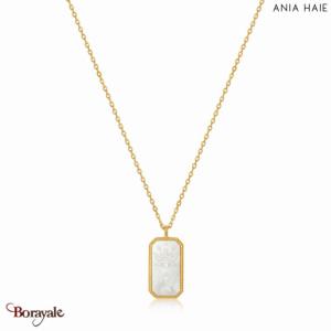 Wild Soul, Collier Argent plaqué Or 14 carats ANIA-HAIE N030-02G