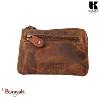 Porte cartes, monnaie, clés KASZER collection Oregon Marron naturel clair 591604