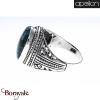 Chevalière Apollon argent et Turquoise Homme  HH108-62
