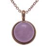 Collier Quartz rose Collection Cabochon YOLA NATURE