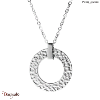 Collier Pierre Lannier Caprice acier argenté sans nickel BJ01A0101