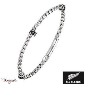 Bracelet All Blacks bijoux Homme acier 682213