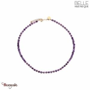 Collier Belle mais pas que, Collection: Stella Améthyste et hématite STELL-C6