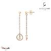 Boucles d'oreilles La Garçonne Diamant Etats d'âme doré champagne 26400012