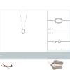 Collier argent 925° rhodié Borayale Collection : Les essentielles