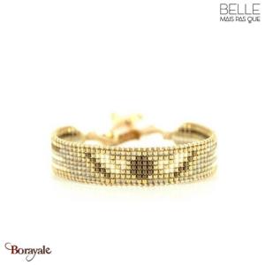 Bracelet -Belle mais pas que- collection Douceur amande B-1889-DOUC