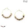 Boucles d'oreilles -Belle mais pas que- collection Mila BO6 MILA2-BO6