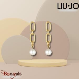 Boucles d'oreilles Liu Jo femme, Collection : Pearls Doré LJ1736