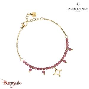 Bracelet TESSERA Pierre Lannier BJ27A1251 acier poli de couleur or