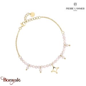Bracelet TESSERA Pierre Lannier BJ27A1219 acier poli de couleur or