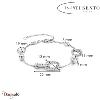 Bracelet TI Sento Déclaration femme 23033ZI
