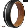 Bague Zirconium Noir Apollon homme