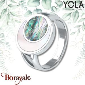 Bague Yola Nature Féminité Acier poli IK-181-54