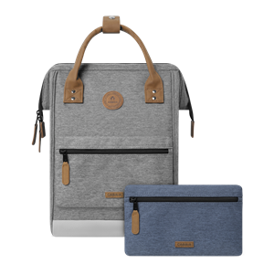 Sac à dos medium 23L + 2 poches avants CABAIA Happy Hour New York Apero Polyeste