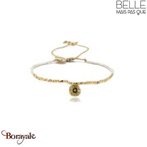 Bracelet -Belle mais pas que- collection Golden Pop B-1724-GOPOP