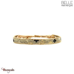 Bracelet Belle mais pas que, Collection: Precious Black B-1952-PB