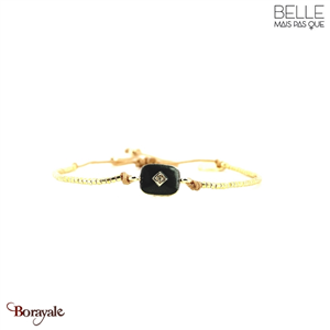 Bracelet Belle mais pas que, Collection: Precious Black B-2073-PB