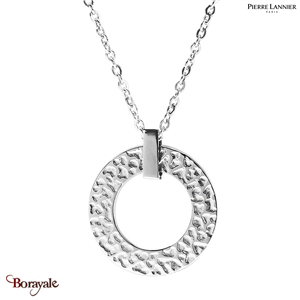 Collier Pierre Lannier Caprice acier argenté sans nickel BJ01A0101