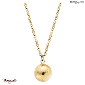 Collier Pierre Lannier Nova acier doré sans nickel BJ08A0201