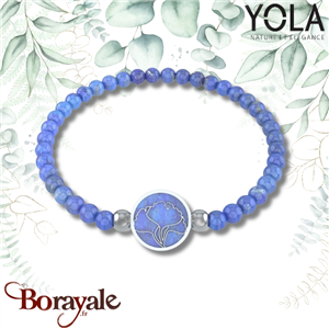 Bracelet Lapis Lazuli Collection Ginkgo YOLA NATURE