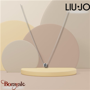 Collier Liu Jo Identity argenté LJ1941