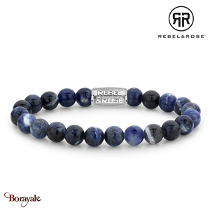 Bracelet Rebel & Rose Collection : Midnight Blue Taille L RR-80010-S-L