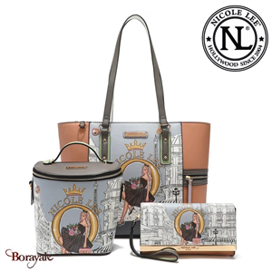 Set 3 pièces Trio Nicole Lee Ligne : Dreaming the city