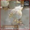 Oiseau Sur Pied doré Home Edelweiss collection : Belinda 10,5 cm