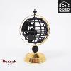 Map Monde Philéas 29 cm Design Filaire Noir & Or - Home Edelweiss JD841
