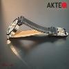 Montre AKTEO Art - Musique Clarinette 38 mm argent ronde AMu36