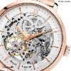 Montre PIERRE LANNIER Collection AUTOMATIQUE doré rose milanais Femme
